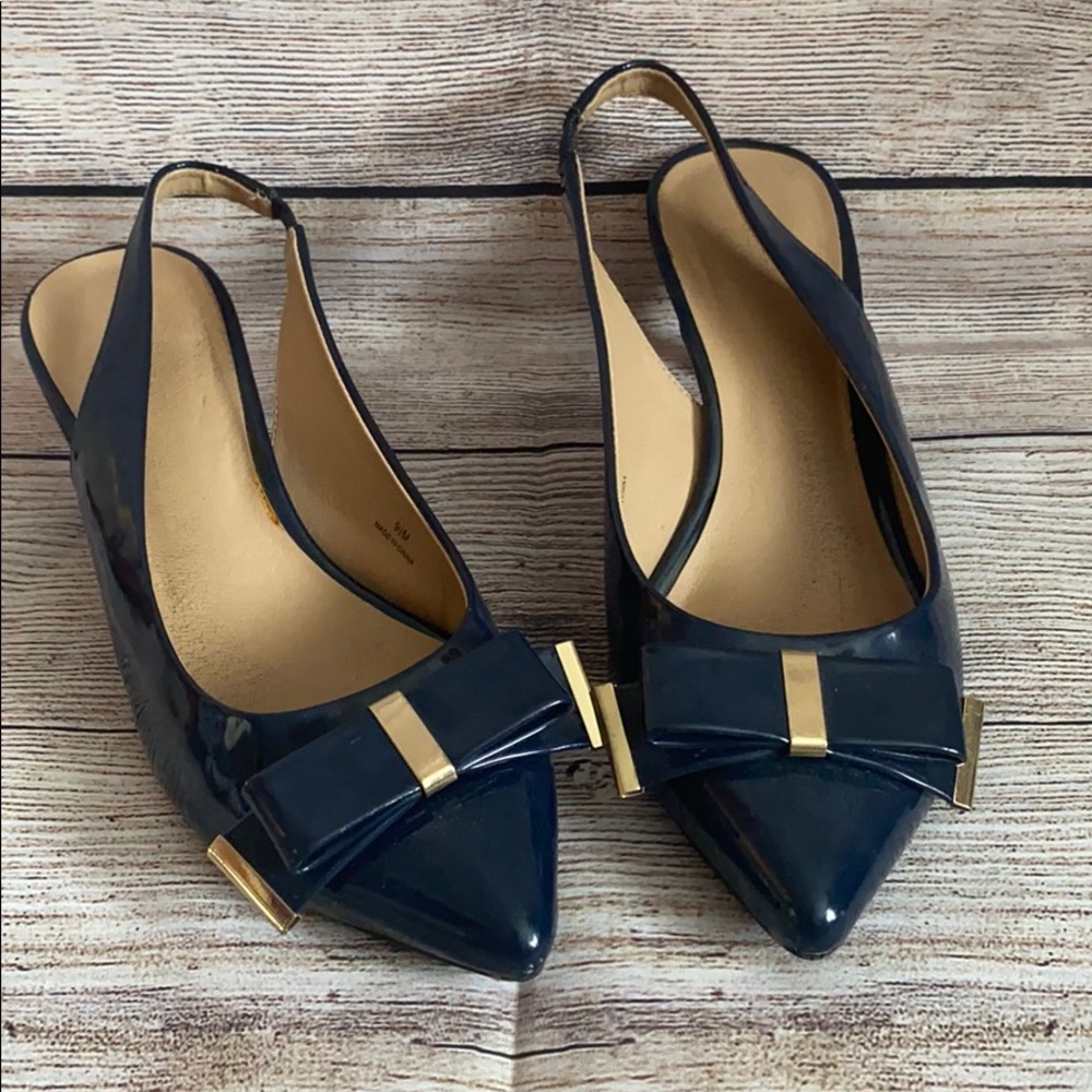 Kitten Navy Heels